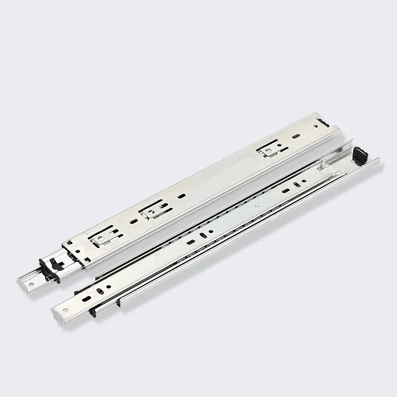 三节钢珠抽屉滑轨 A1045