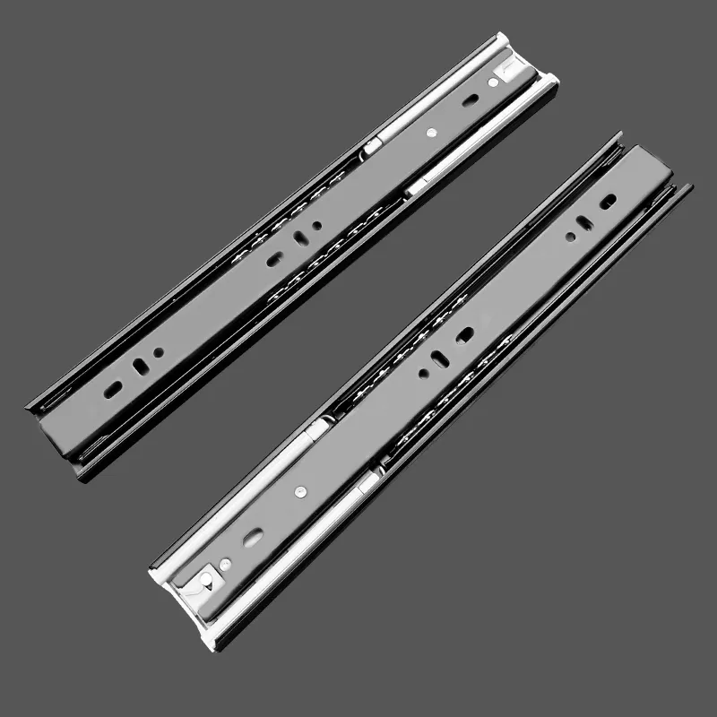 三节钢珠抽屉滑轨 E1245产品